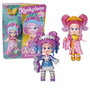 Kookyloos Poupée Golden Gala Pkl7D212In00 avec 3 Visages Changeants - Boîte Magique incluant Tenue, Sac et Chaussures - Pour Enfants 3 Ans et Plus
