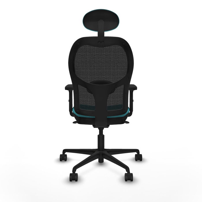 Piqueras y Crespo Chaise de Bureau avec Appui-tête Jorquera 2D036N1 Turquoise Piqueras y Crespo Chaise de Bureau avec Appui-tête Jorquera 2D036N1 Turquoise