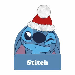 Cerdá Bonnet de Noël Stitch Bleu