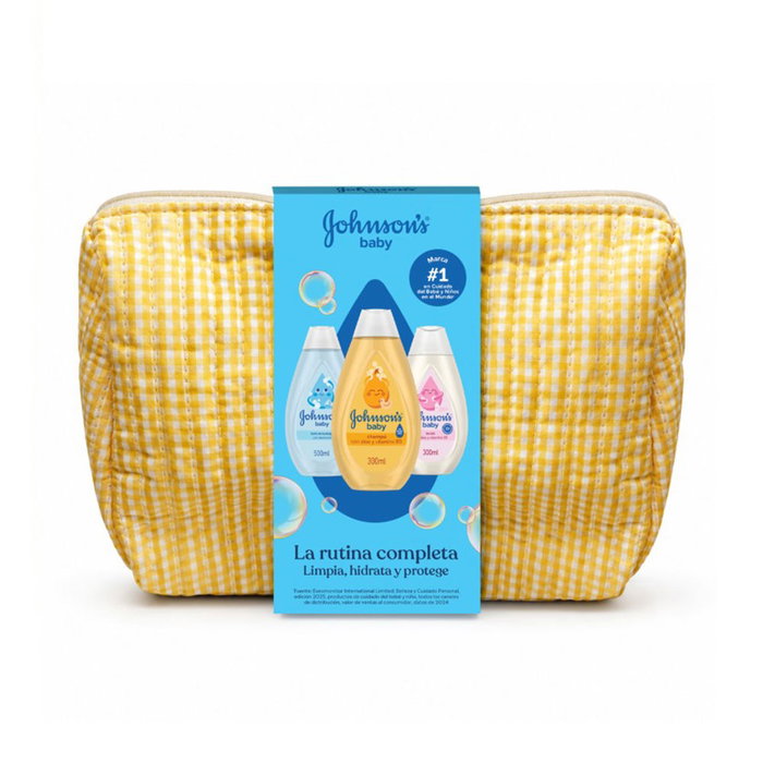 Johnson'S Baby Trousse complète pour bébé 3 pièces avec Aloe Vera