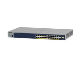Netgear GS752TPP - Commutateur Ethernet Gigabit PoE+ Intelligent 48 Ports RJ45 avec 4 Ports SFP, Budget PoE 760W, Gestion à Distance/Cloud
