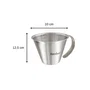 Zenker Set de 2 verres doseurs gradués en inox 250 ml et 1 litre