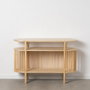 BigBuy Home Buffet STICK Naturel Bois de pin et MDF