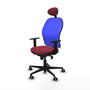 Piqueras y Crespo Chaise de Bureau Jorquera 1D036G1 Bordeaux