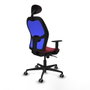Piqueras y Crespo Chaise de Bureau Jorquera 1D036G1 Bordeaux