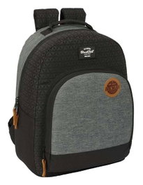 Safta Sac à Dos Adapté Poussette en Matière Recyclée Blackfit8 Old School 32 x 42 x 15 cm