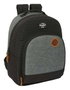 Safta Sac à Dos Adapté Poussette en Matière Recyclée Blackfit8 Old School 32 x 42 x 15 cm