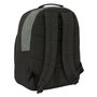 Cartable BlackFit8 Old school Noir Gris 32 x 42 x 15 cm