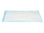 MASCOW Lot de 10 alèses absorbantes avec adhésif 40x60cm Bleu-Blanc