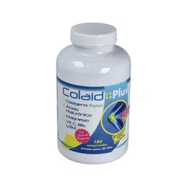 JUST AID COLAID PLUS Collagène et Acide Hyaluronique 180 comprimés