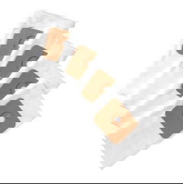 Nilfisk Pack 4 Sacs Aspirateur Multiposition T