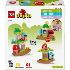 Lego - LEGO DUPLO My First 10440 Arbre qui se Balance et s'Empile avec Hiboux et Oeufs - Jouet Interactif d'Éveil pour Bébés Dès 18 Mois