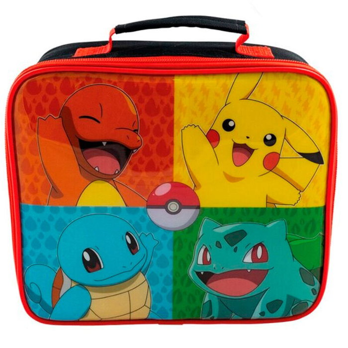 KIDS LICENSING Sac isotherme portatif Pokemon pour goûter ou déjeuner, 20x23x8 cm KIDS LICENSING Sac isotherme portatif Pokemon pour goûter ou déjeuner, 20x23x8 cm