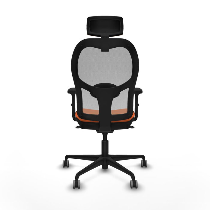 Piqueras y Crespo Chaise de Bureau avec Appui-tête Jorquera 2D036G2 Orange