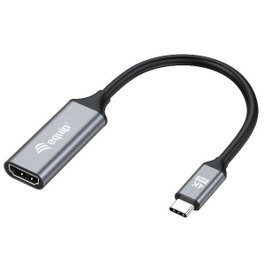 Equip Câble USB-C vers HDMI 2.0 Adaptateur 4K 60Hz 15cm Aluminium Plug-and-Play
