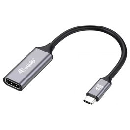 Equip Câble USB-C vers HDMI 2.0 Adaptateur 4K 60Hz 15cm Aluminium Plug-and-Play