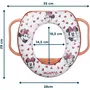 Thermobaby - Réducteur WC avec poignées - Modèle Disney Minnie - Pour enfant dès 10 mois - Siège d'apprentissage confortable et stable
