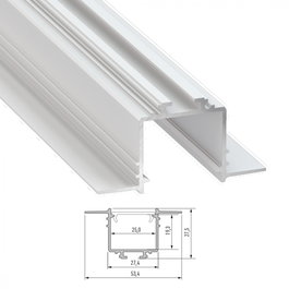 Profil Aluminium SUBLI 2,02M
