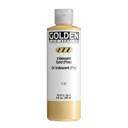 Golden Couleurs Acryliques Fluides Or Iridisé (Fin) 237 ml