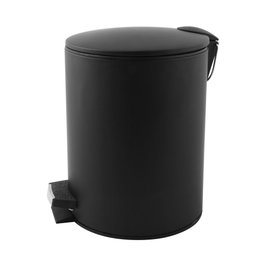 Day Poubelle de Salle de Bain 3 L Noire avec Pédale et Soft Close