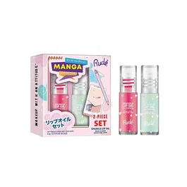 Rude Cosmetics Set Mint Sparkle et Watermelon Sparkle Lip Oil 4 ml