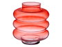 GIFTDECOR Vase en Verre Triple Sphère Aplatie 30cm Teja