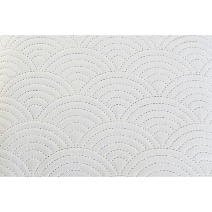 Couvre-lit DKD Home Decor Blanc Lit king size 270 x 270 x 1 cm