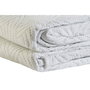 Couvre-lit DKD Home Decor Blanc Lit king size 270 x 270 x 1 cm