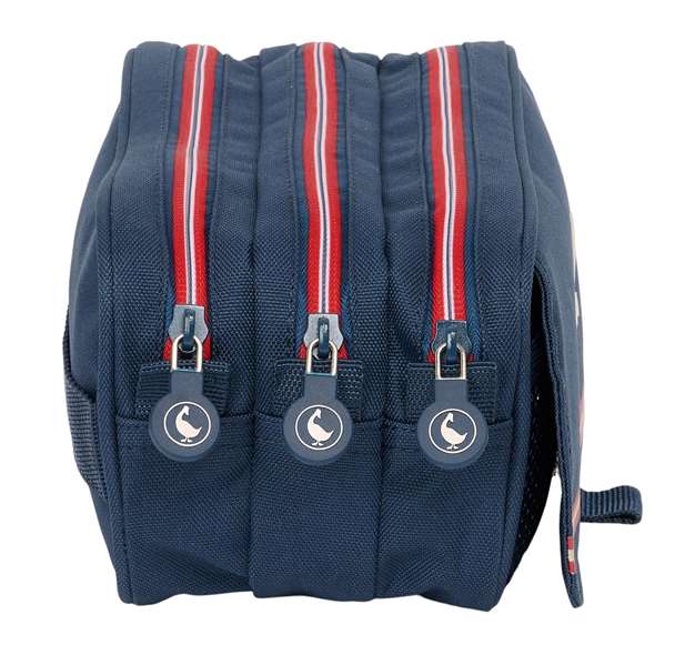 Safta El Ganso Classic Porte-tout Triple Big, Boîte de Rangement pour Enfant 3 ans, Dimensions 21.5 x 10 x 8 cm