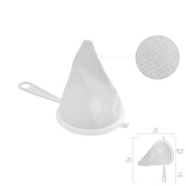 ORYX Colador en tissu flanelle et armazón de plástico Ø 12 cm