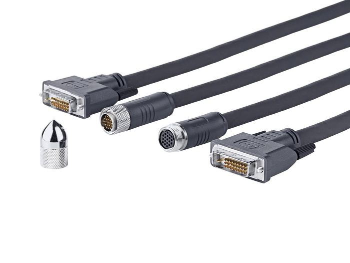 Vivolink Câble DVI-D traversant le mur 7,5 mètres pour résolution Full HD 1080p avec connecteurs plaqué or et triple blindage - Noir Vivolink Câble DVI-D traversant le mur 7,5 mètres pour résolution Full HD 1080p avec connecteurs plaqué or et triple blindage - Noir