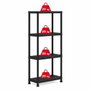 Keter Étagère modulable Noir 60 x 30 x 135 cm