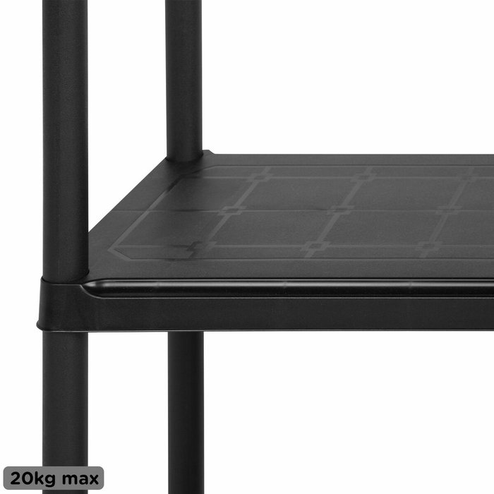 Keter Étagère modulable Noir 60 x 30 x 135 cm