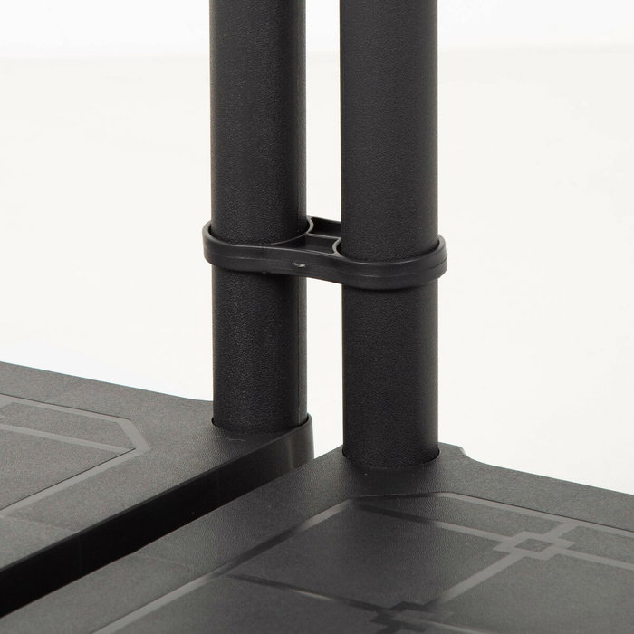 Keter Étagère modulable Noir 60 x 30 x 135 cm