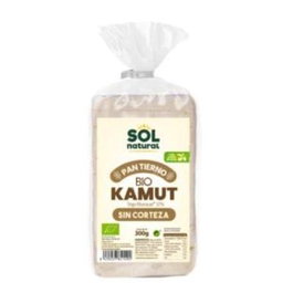 SOLNATURAL Pan de mie Kamut sans croûte 300 g Bio