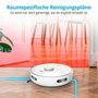 Medion X10 SW MD11782 Aspirateur Laveur Robot, Blanc