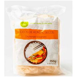 THE KONJAC SHOP Spaghetti Secs de Konjac 250g Vegan Sans Gluten – Nouilles Shirataki Déshydratées