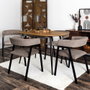Home Deco Factory Chaise Design Scott Taupe