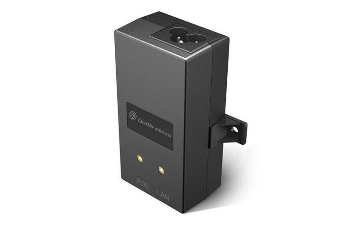 QuWireless GP241E - Alimentation Secteur PoE Passif Gigabit 24V 1A, pour montage mural, câble secteur EU QuWireless GP241E - Alimentation Secteur PoE Passif Gigabit 24V 1A, pour montage mural, câble secteur EU