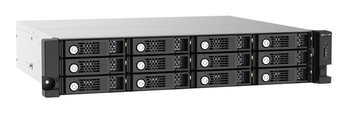 QNAP TL-R1220Sep-RP Baie d'extension SAS 12 baies 2U pour NAS avec connectivité 12Gb/s et alimentation redondante 300W QNAP TL-R1220Sep-RP Baie d'extension SAS 12 baies 2U pour NAS avec connectivité 12Gb/s et alimentation redondante 300W