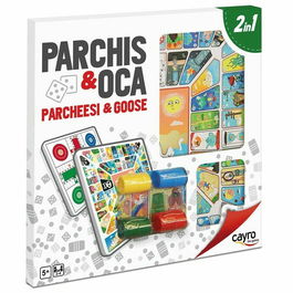 Jeu de petit chevaux et de l'oie Cayro Multicouleur 250 g