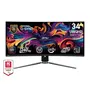 MSI MPG 341CQPX QD-OLED - Écran PC Gaming incurvé 34" Ultrawide UWQHD - Dalle QD-OLED - 240 Hz - 0.03 ms - Réglable en hauteur - HDR - G-Sync