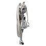 MGA Shadow High - Poupée Luna Madison 570592 en gris métallique avec yeux de cristal, cheveux lisses et vêtements détaillés