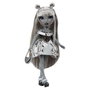 MGA Shadow High - Poupée Luna Madison 570592 en gris métallique avec yeux de cristal, cheveux lisses et vêtements détaillés
