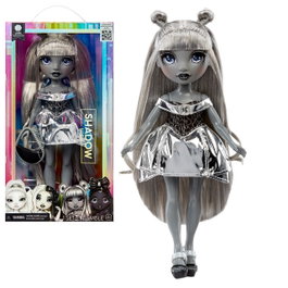 MGA Luna Shadow High - Poupée Mannequin Gris Métallique