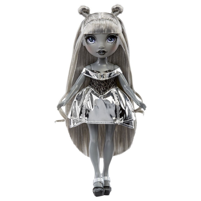 MGA Luna Shadow High - Poupée Mannequin Gris Métallique