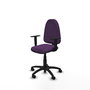 PIQUERAS Y CRESPO Chaise de bureau Aýna violette avec accoudoirs 1D