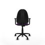 PIQUERAS Y CRESPO Chaise de bureau Aýna violette avec accoudoirs 1D