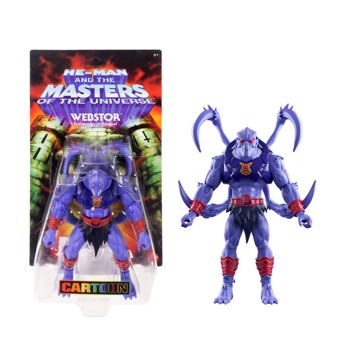 Mattel Masters of the Universe Origins Webstor Cartoon Collection 14 cm
