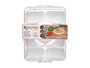 Kinvara Boîte Hermétique 3,2L avec 8 Organisateurs et Anse Blanche 31x7x24cm (Set de 12)